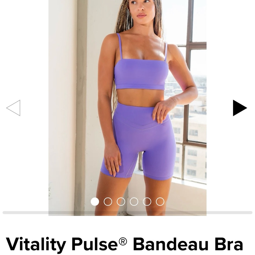 Purple Bandeau Intimates Sleek Design